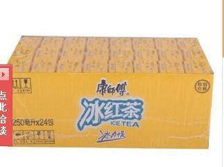 專業批發康師傅冰紅茶250ml*24盒整箱裝 價格、廠家與圖片詳解